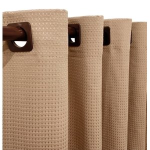 Cortina 2,00x1,20 Janela Sala Quarto Cozinha Tecido Piquet:bege