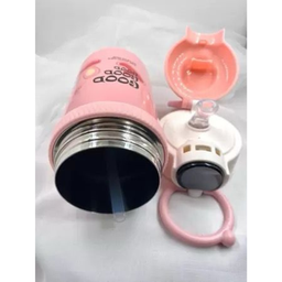 Copo Térmico Infantil com Visor Inteligente de Temperatura:roxo - 4