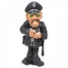caricatura de policial BIGODE resina 25cm Ilunato RQ0048 - 1