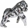 escultura macaco KINSHASA resina prata 12cm Ilunato XD0012 - 1