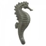 escultura cavalo marinho INCRÍVEL resina cinza 19cm Ilunato QC0577 - 1