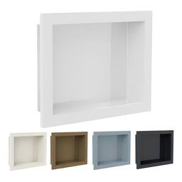 Nicho para Banheiro Tipo Porcelanato Parede Embutir 30x40cm Bege - 2
