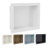 Nicho para Banheiro Tipo Porcelanato Parede Embutir 30x40cm Bege - 2