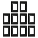 Ver imagem 1 de Kit C/10 Placas 4x2 3 Posições Weg Refinatto Style Preto Acetinado