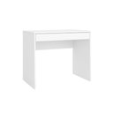 Ver imagem 1 de Mesa Notebook Escritório Facility C/ 1 Gaveta Branco - Demóbile