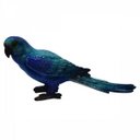 Ver imagem 1 de escultura pássaro PERIQUITO cerâmica azul 20cm Ilunato KY0033