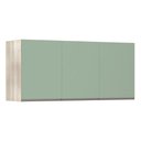 Ver imagem 1 de Maleiro Ponte Casal Luciane 3 Portas Plus 145 Cm Verde