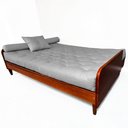 Ver imagem 4 de Sofá Cama Paris Ii Acquablock em Madeira Maciça Imbuia
