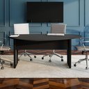Ver imagem 1 de Mesa para Reunião Mesa Orgânica MDF-MDP 183cm Preto F5 Office