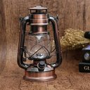 Ver imagem 1 de Luminária de Led Lampião Antigo Retro - 29 Cm Luz Amarela