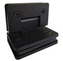 Ver imagem 1 de Dobradiça Inox Gv48 90º Porta de Vidro e Box Canto Preta - Vidro/vidro