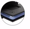 Ver imagem 4 de Dobradiça Inox Gv48 90º Porta de Vidro e Box Canto Preta - Vidro/vidro
