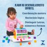 Brinquedo Girababy Didatico 18 Peças De Encaixe Bebê 1 a 3 Anos MERCOTOYS Girababy Encaixe 18 Peças  - 4