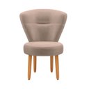 Ver imagem 5 de Jogo 4 Poltronas para Estúdio de Beleza Recepção Sala de Jantar Confortável Tecido Veludo