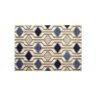 Tapete Supreme Imperial Azul e Bege 150x200cm São Carlos - 2