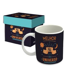 Caneca Chocolate 300ml Melhor Pai do Universo Simas - 1