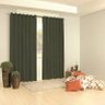 Cortina Blackout 2,80 x 2,50 Coleção Nova - Admirare - Verde - 1