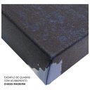Ver imagem 2 de Quadro Decorativo em Canvas Abstrato Mármore Cinza Perolado
