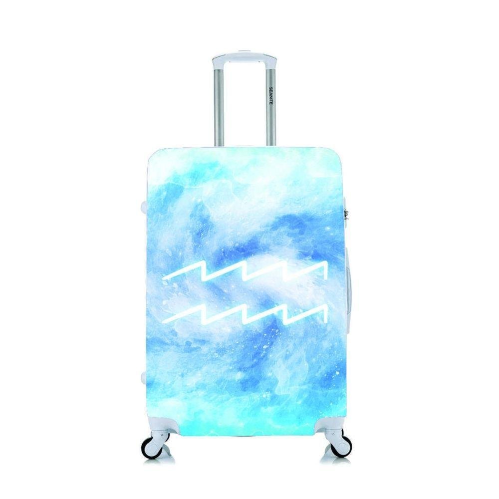 Capa Protetora para Mala Viagem Pequena Signo Aquário - 1