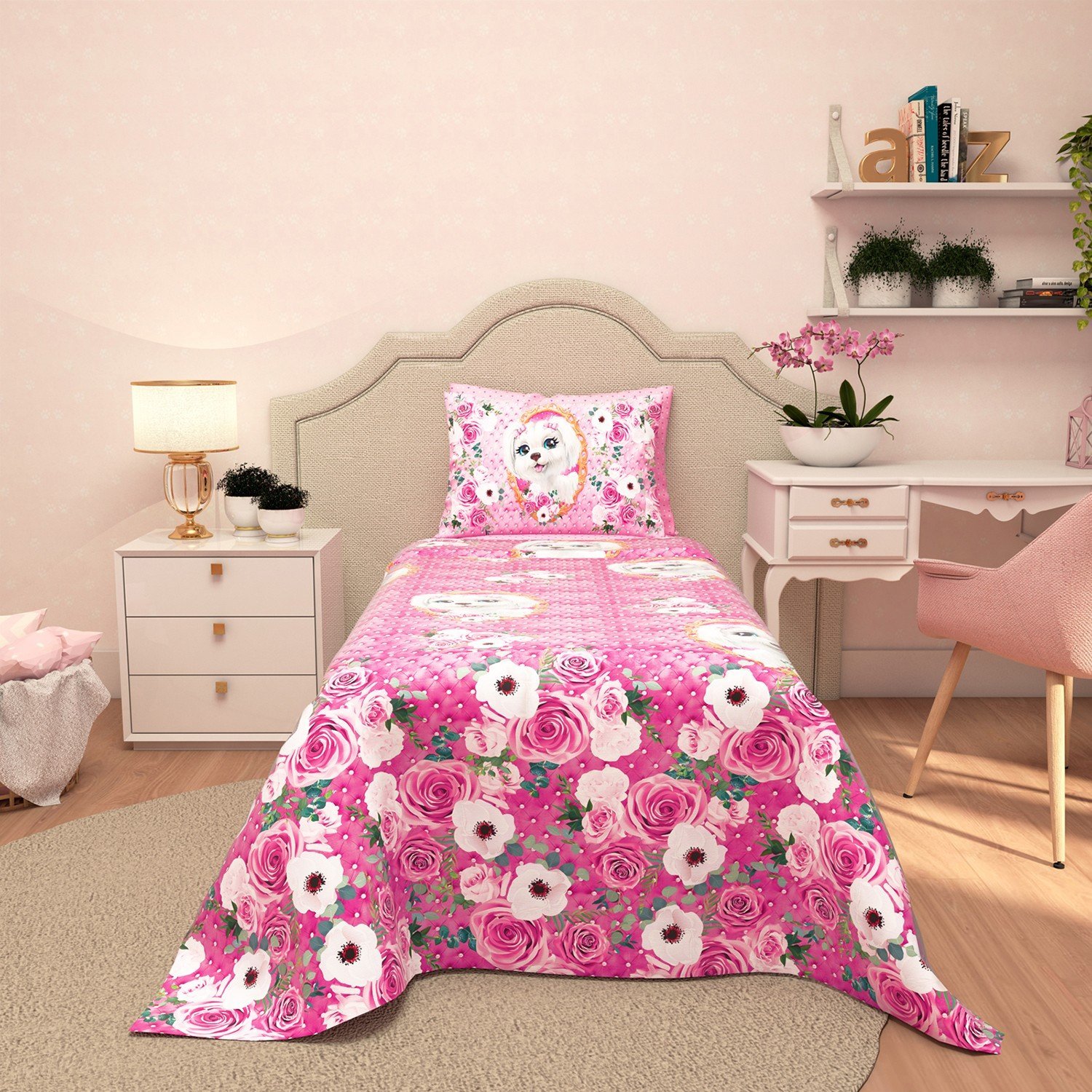 Jogo de Cama Infantil Poodle - 3