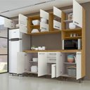 Ver imagem 6 de Cozinha Compacta 4 Peças 11 Portas 246cm com Tampo