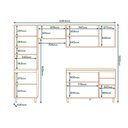 Ver imagem 5 de Cozinha Compacta 4 Peças 11 Portas 246cm com Tampo
