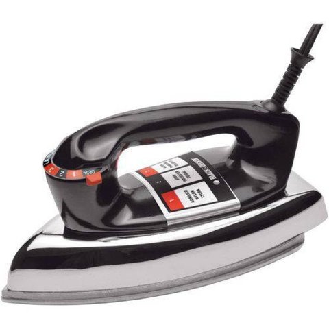 Ferro de Passar Roupas Black+decker Vfa 1110xm6 Preto Cromado 220v