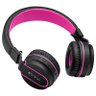 Headphone Bluetooth Pulse Fun Series Preto e Rosa Ph216 - 1
