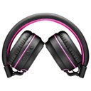 Ver imagem 2 de Headphone Bluetooth Pulse Fun Series Preto e Rosa Ph216