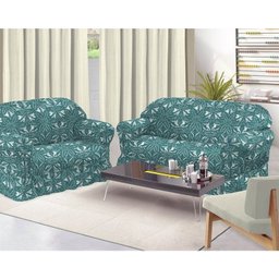 Capa para Sofá 2 e 3 Lugares Estampada | Admirare - Henrique - 1