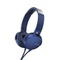 Headphone Sony Mdr-xb550Ap com Extra Bass Azul - 1