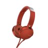 Headphone Sony Mdr-xb550Ap com Extra Bass Vermelho - 5