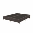 Ver imagem 3 de Base Cama Box Queen Bipartido 1,58x1,98 Mts Cecilia Vilajo: Suede Crush Cacau