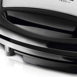 Grill Mondial - 1200w, Grelhas Duplas Antiaderentes, Bandeja Coletora - G07 Max Grill Inox - 3