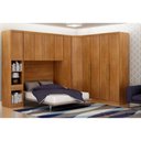 Ver imagem 4 de Modulo Aéreo Safira Casal em Mdf com 4 Portas Clic Móveis