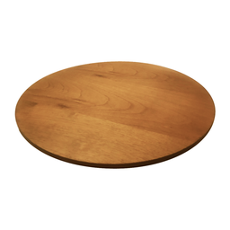 Prato Giratório Mel 50cm Madeira Laminado para Sobrepor Decorar Mesa de Jantar - 5
