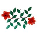 Ver imagem 1 de Quadro Sala de Estar Decoração Interna Artesanato em Ferro - Laranja