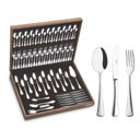 Ver imagem 2 de Faqueiro aço inox com facas de mesa 76 pç. Sevilha Tramontina