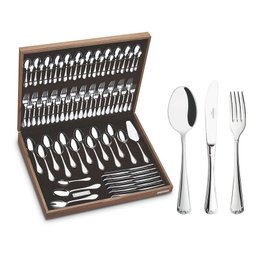 Faqueiro aço inox com facas de mesa 76 pç. Sevilha Tramontina - 2 Faqueiro aço inox com facas de mesa 76 pç. Sevilha Tramontina - 2