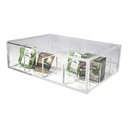 Ver imagem 1 de Caixa Acrílico 6 mm para Sachês de Chá com 12 Nichos Centauri Acrílicos CX-12CH