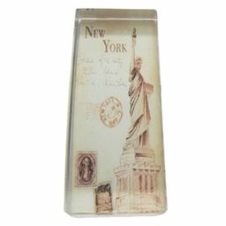 peso para papel NEWV YORK 12,3cm vidro Ilunato LC0219 - 1