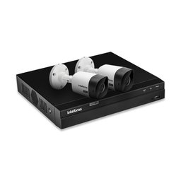 Kit 2 Câmeras de Segurança Intelbras Full Hd 1080p com Dvr Mhdx 1204 1080p | Completo 100% - 3