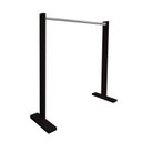 Ver imagem 3 de Cabideiro Simples de Piso Chão Arara Camiseiro Desmontável - Preto Laca