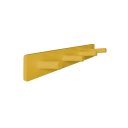 Ver imagem 3 de Cabideiro de Parede Porta Bolsas Mochilas Tolhas Pinos Amarelo Laca