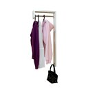 Ver imagem 3 de Cabideiro de Parede "j" Arara Camiseiro Porta Bolsas Branco Laca