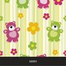 Papel de Parede Infantil Auto Adesivo Lavável 0001 Ursinhos Carinhosos - 2