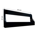 Ver imagem 5 de Prateleira Adega Suporte Decorativo para Vinhos e Bebidas Preto Laca