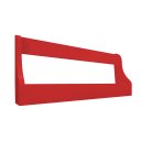 Ver imagem 4 de Prateleira Adega Suporte Decorativo para Vinhos e Bebidas Vermelho Laca