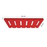 Porta Taças Reto Suporte Decorativo para Adegas Bar Vermelho Laca - 3