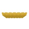 Porta Taças e Prateleira Adega New Suporte Decorativo para Vinhos e Garrafas Amarelo Laca - 3